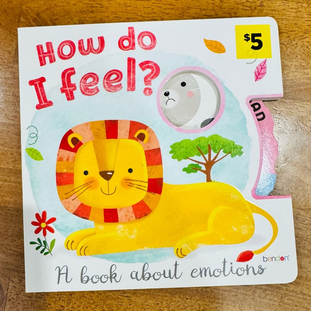 New Interactive Board Book for Children How Do I Feel?: A Book About Emotions